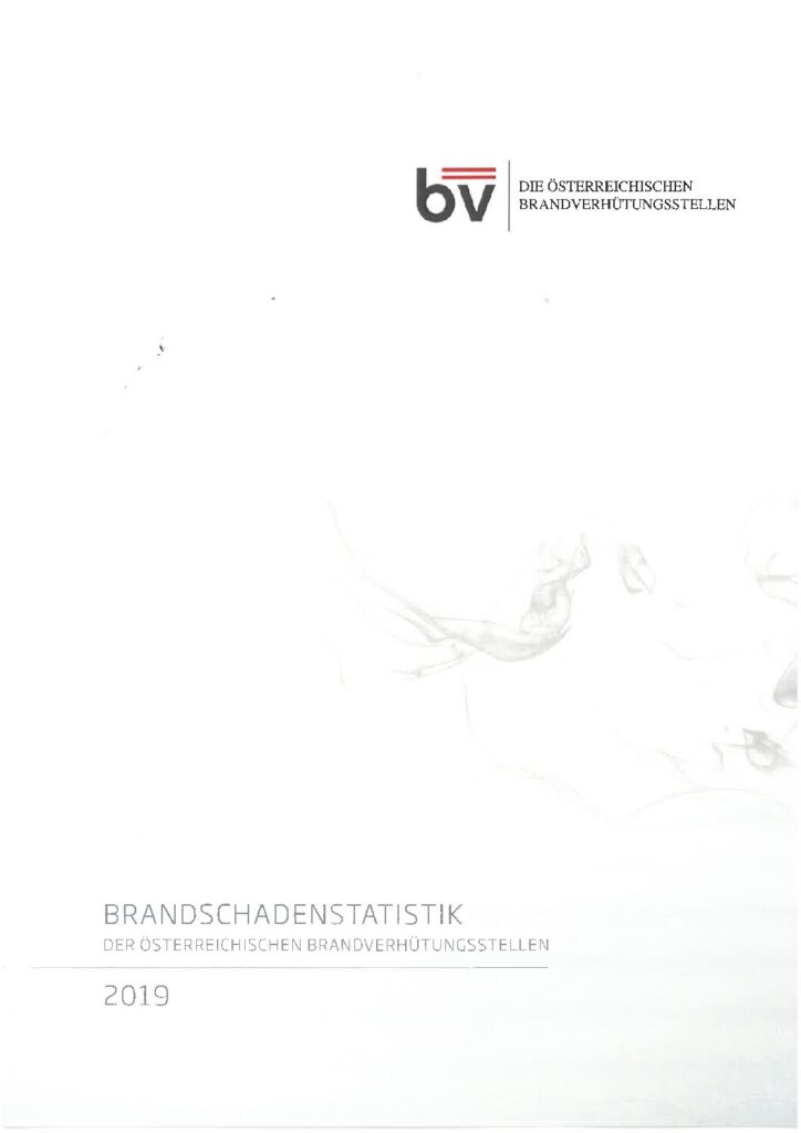 Brandstatistik Österreich 2019